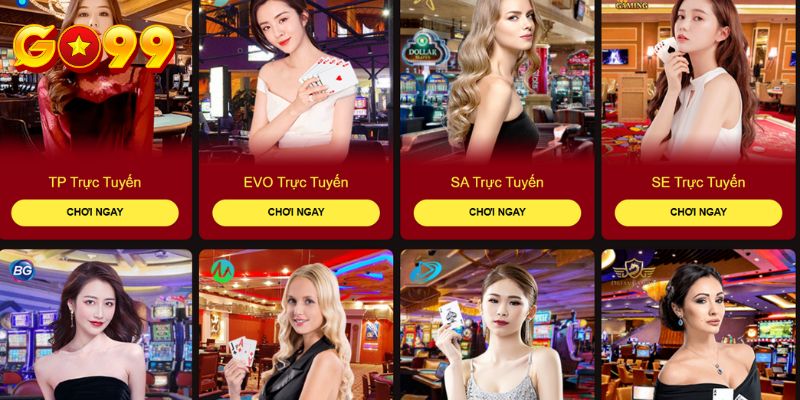 Giới thiệu Go99 - Không thể bỏ qua live casino